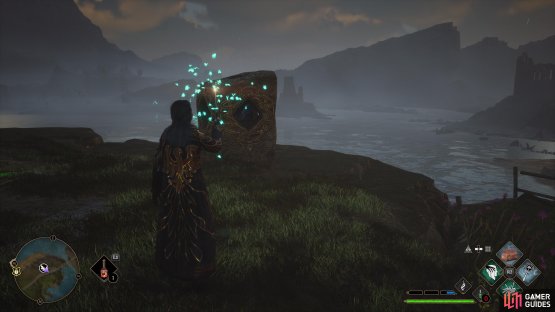 and use Lumos to bring the butterflies to the pillars.
