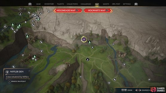 !Niffler den location.