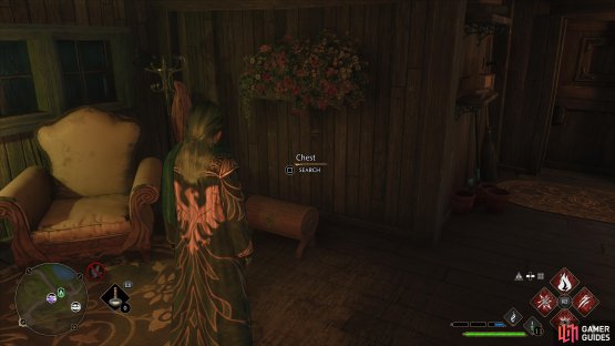 and you&rsquo;ll find the Collection Chest sitting beside a chair