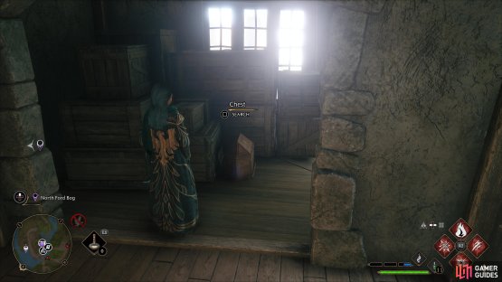 and you&rsquo;ll find the Collection Chest sitting on a floor.