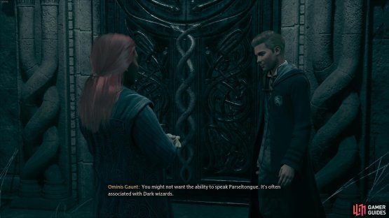 then speak to Ominis so he opens the door. 