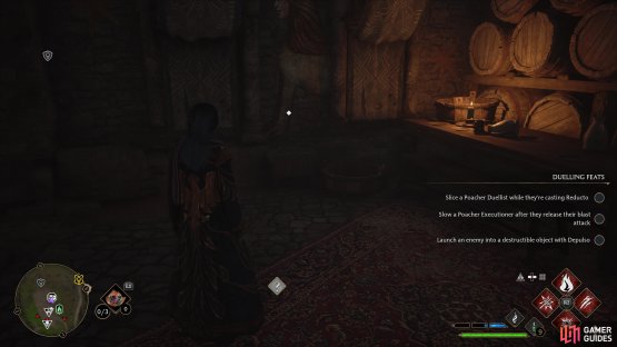 to find the Collection Chest sitting under the stairs.