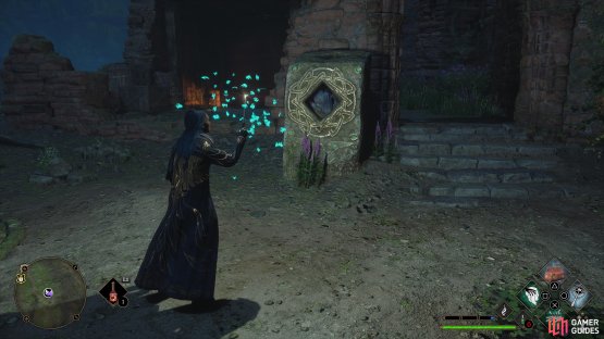 and bring the butterflies to the pillars.