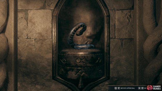 the corresponding lock is hidden behind the first door you unlocked.