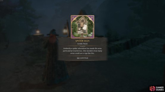 the signs warn you of the infestation across the bridge!