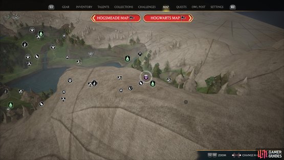 !Thestral den location.