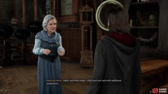 Professor Hecat is an ex Unspeakable at the UK Ministry of Magic. Needless to say she has a few stories to tell.