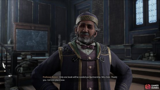 Professor Ronen is an absolute gent. He&rsquo;s usually found leading the Charms Class.