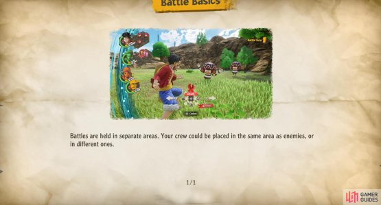 The battle arena is separated into smaller areas where some party members will be grouped up while some others won&rsquo;t.