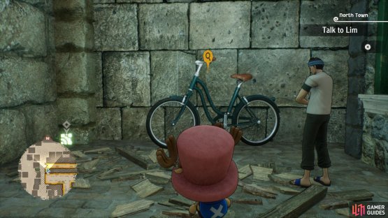 Inside the Chopper hole in Marineford&rsquo;s main street.