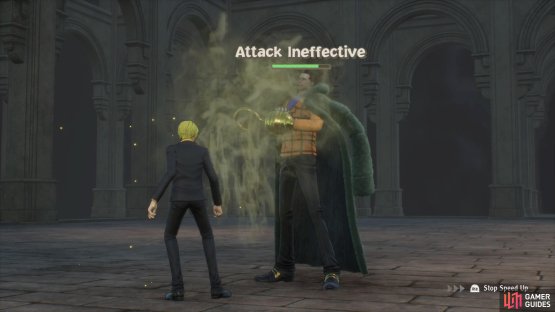 Sometimes, your attacks will just not do any damage