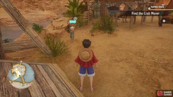 The little girl will be right there in the Oasis