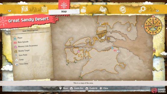 The questgiver is found here on the map