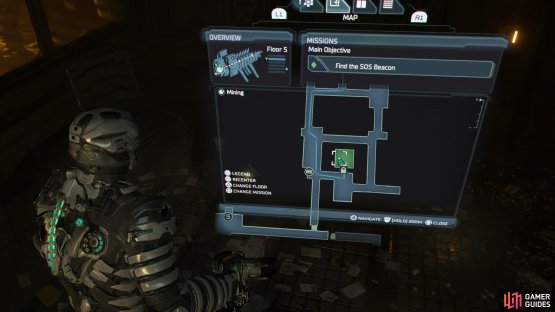 Now that you&rsquo;ve unlocked the door, head back to the small room that was previously locked and enter it.