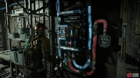 You&rsquo;ll find the Circuit Breaker on the second floor of the Maintenance Bay.