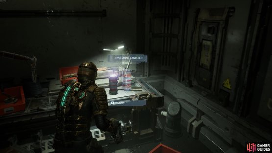 You need to loot the Hydrazine Canister to trigger this audio log.