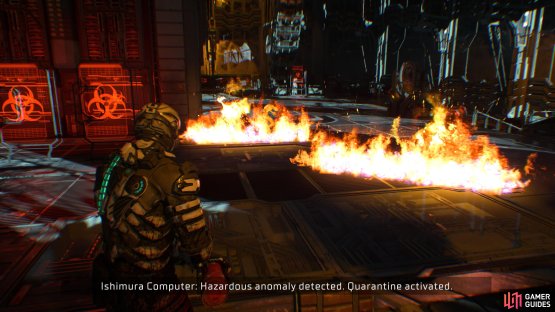 The Flamethrower’s Alternate Fire will lay lines of flames on the floor that persist.