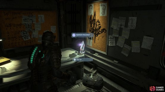 You will find it on the right side of the desk.