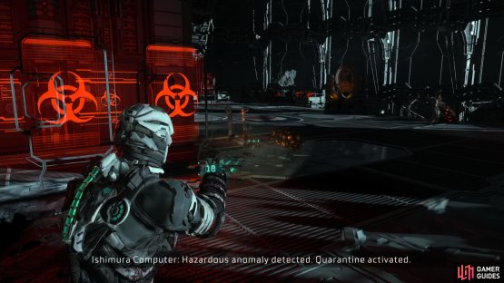 The Plasma Cutter’s Horizontal Beam is useful for cutting off the legs of enemies.
