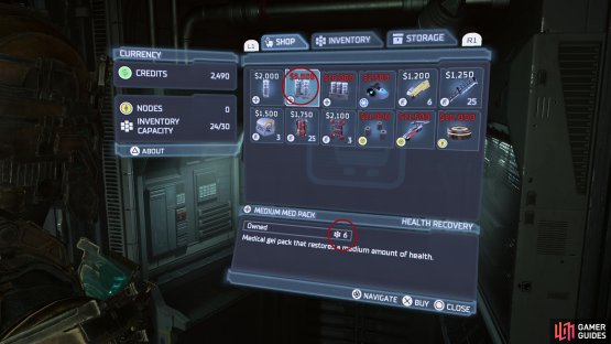 Purchase as many Med Packs as possible as this will make your life easier for the last boss.