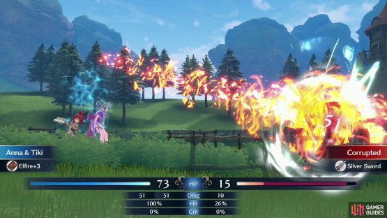 In addition to the weapon triangle, magic attacks deal heavy damage to armored foes,