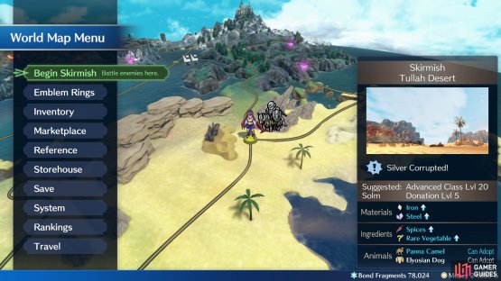 Silver Corrupted have a chance to spawn in skirmishes - such skirmishes will be marked on the map.