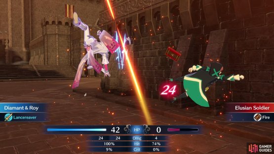 the Lancereaver sword is stronger against lances unlike most other swords.