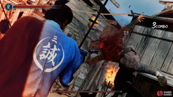 Then perform a Heat Action while he&rsquo;s downed.