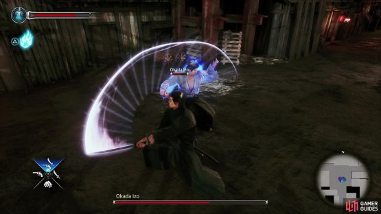 The Wild Dancer style allows Ryoma to easily dodge Izo&rsquo;s attacks,