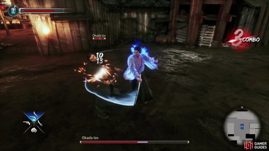 and retaliate with short combos of his own.