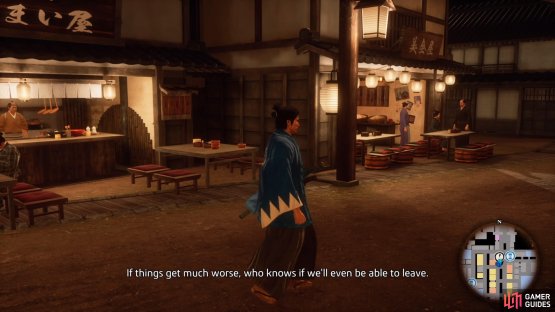 Go to the normal izakaya for this Substory