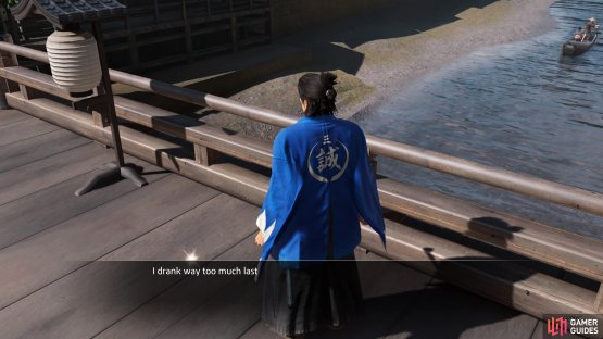 It will be on the bridge