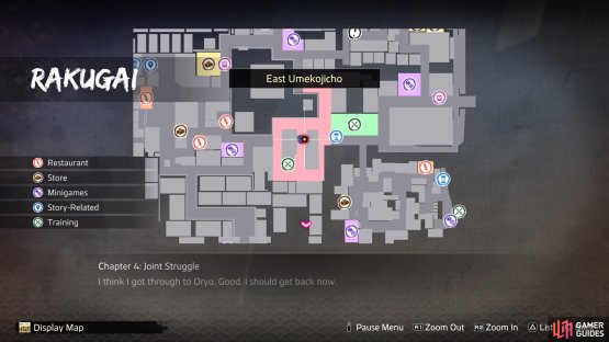 Go to this spot on the map to find the cat