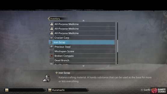 You can give the boy just about anything from your inventory to complete this Substory