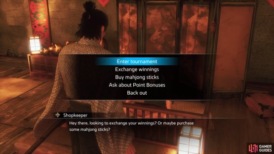 The tournament option is the best way to play mahjong