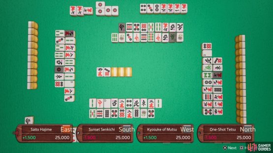 A draw will only grant points to players who are one tile away from winning