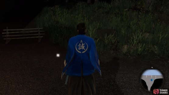 It will be right outside of the Shinsengumi Barracks