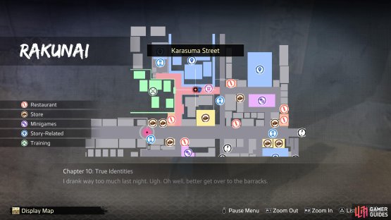 Go here on the map to find this Memoir