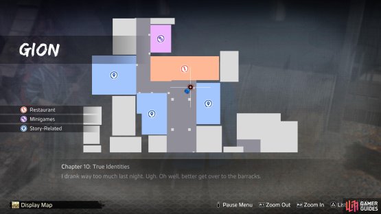 Head to this spot on the map to find this Memoir