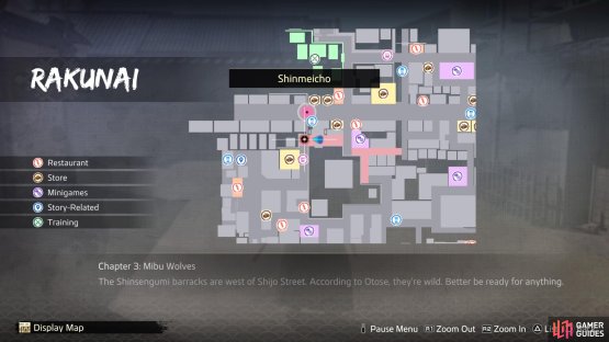Go to this spot on the map for this Substory
