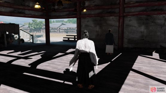 Next you&rsquo;ll need to travel to the second floor of the central structure in Mukurogai,