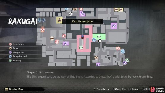 the location of this Substory can be found on this map.