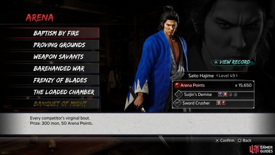 There are seven tournaments in the Knockout Match mode.