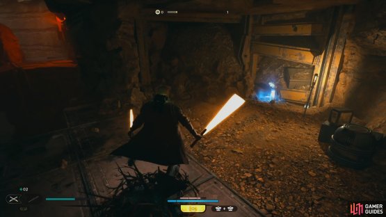 to find a Force Echo in the corner.