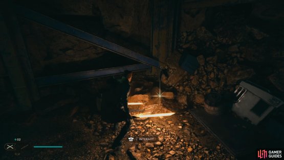 to find the first treasure hidden in the corner.