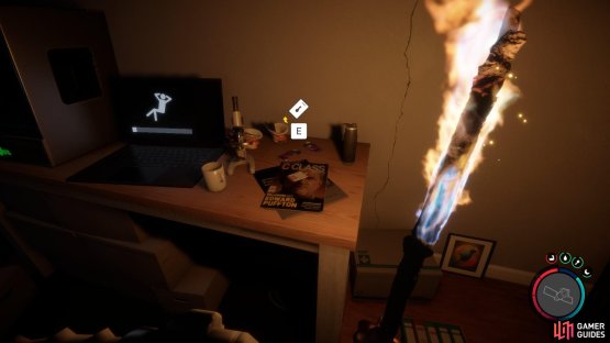 When inside the maintenance A bunker, head inside the room and get the keycard on the desk.