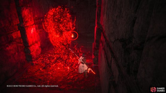 Climb up the blocks opposite the statue and take the left path at the top where a hedgehog will be. Behind it will be the shell which is being obscured by the red orb.