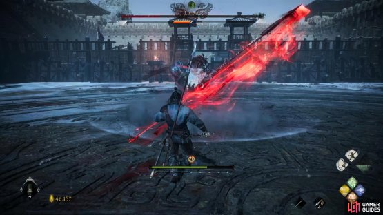 This Upwards Strike/Uppercut Critical Blow seems rare, but he will use it. You&rsquo;ll have to be quick with the deflect button for this one.