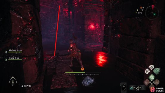 Then navigate to the ladder to exit the sewers.