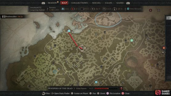 Leave Kurast Docks and head south/southeast until you reach Travincal. The Tenet will be southeast of the path leading to Travincal.